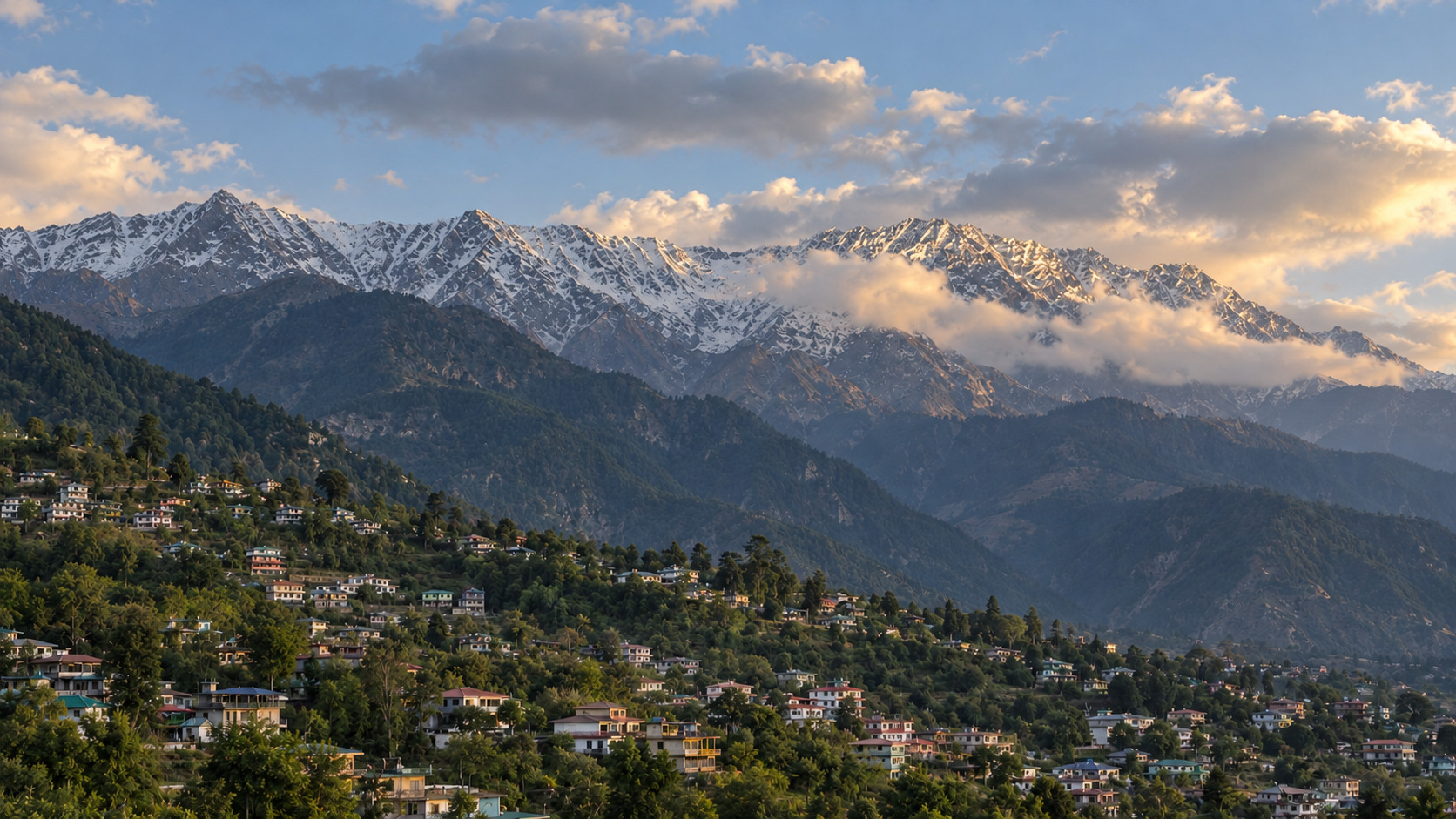 dharamshala dhauladhar view