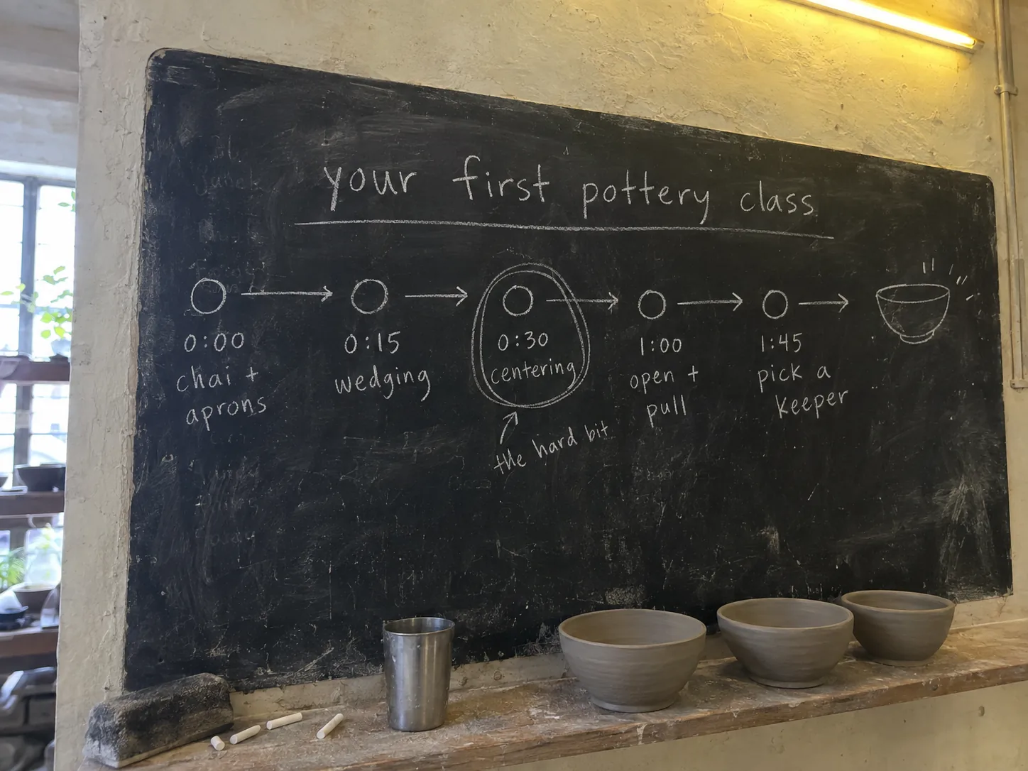 pottery classes near me