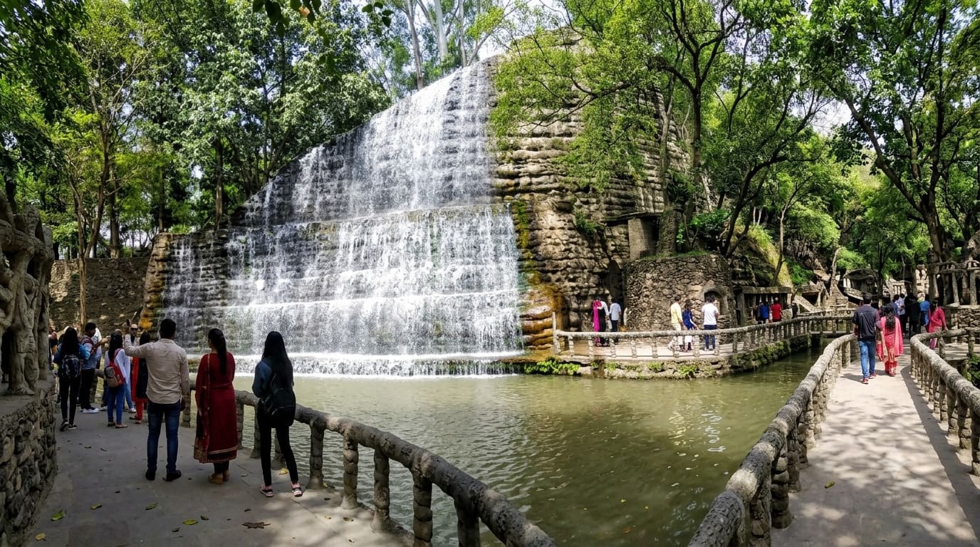 rock garden chandigarh