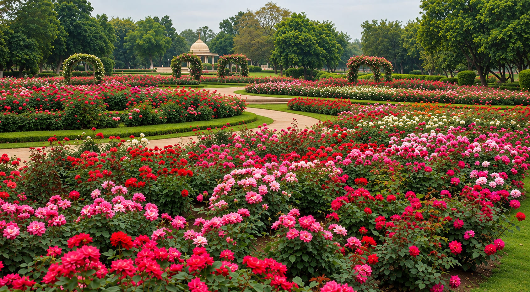 rose garden chandigarh